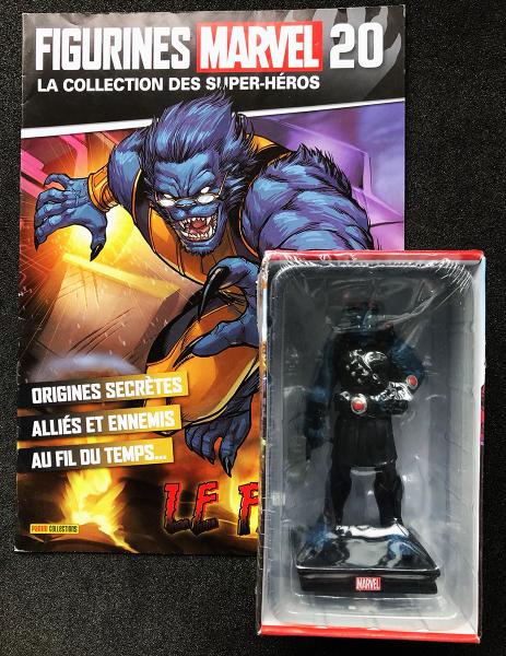 Figurines Marvel Panini # 20 - Le Fauve - en boîte + magazine