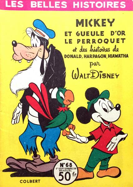 Les belles histoires de Walt Disney (2ème série) # 68 - Mickey et gueule d'or le perroquet