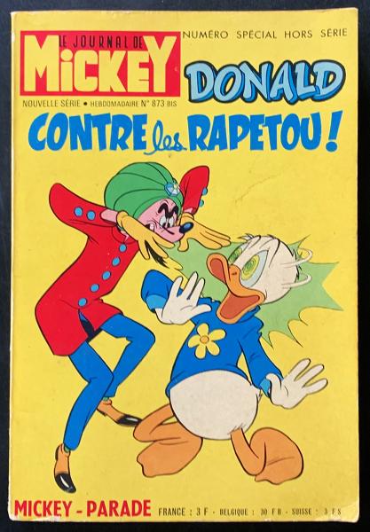 Mickey parade (mickey bis) # 873 - Donald contre les Rapetou !