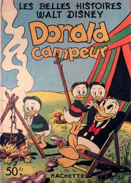 Les belles histoires de Walt Disney (1ère série) # 34 - Donald campeur