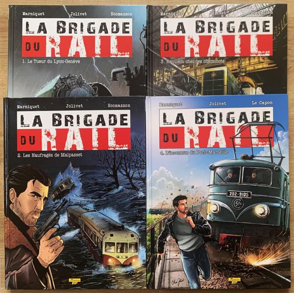 La Brigade du rail # 0 - Série complète T1 à 4 en EO