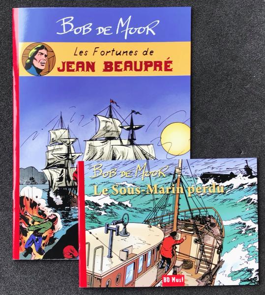 Bob de Moor - BD Must # 0 - Pack 2 albums - Jean Beaupré + Sous-marin perdu
