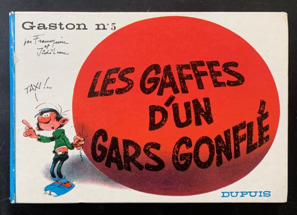 Gaston Lagaffe (Format à l'italienne) # 5 - Les gaffes d'un gars gonflé