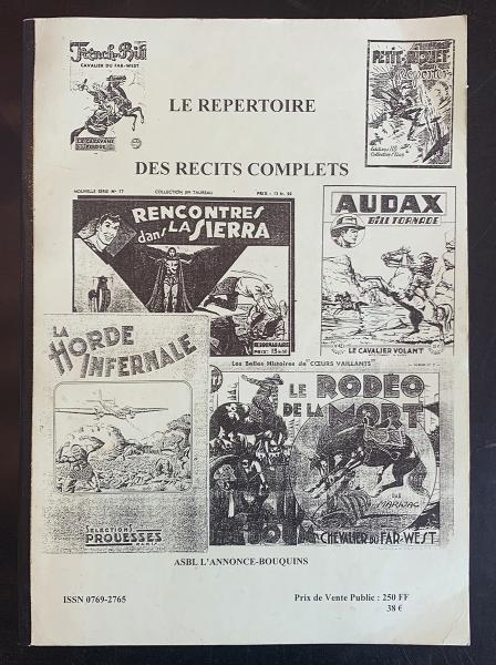 Le répertoire des récits complets