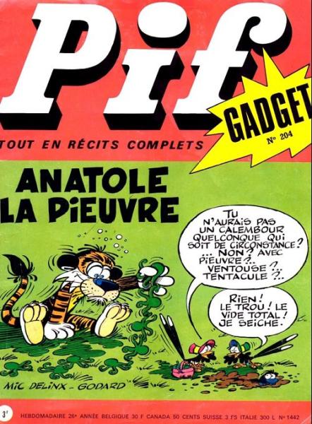 Pif gadget # 204 - Sans gadget