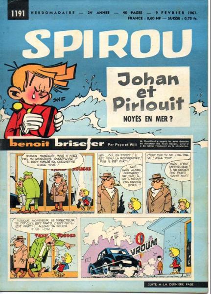 Spirou (journal) # 1191 - Sans mini récit