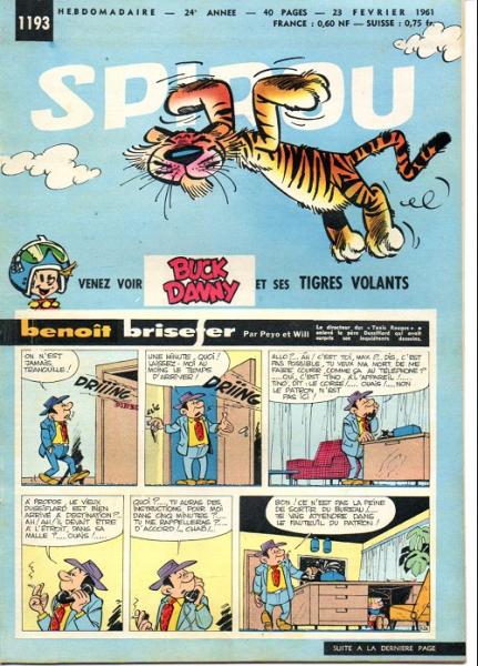 Spirou (journal) # 1193 - Sans mini récit