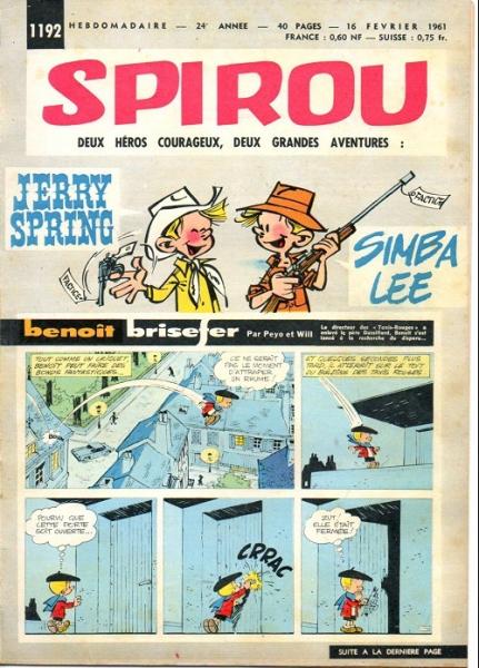Spirou (journal) # 1192 - Sans mini récit