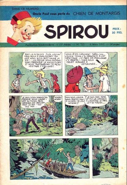 Spirou (journal) # 725 - 