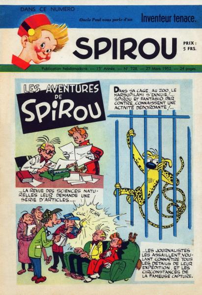 Spirou (journal) # 728 - 