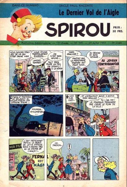 Spirou (journal) # 745 - 