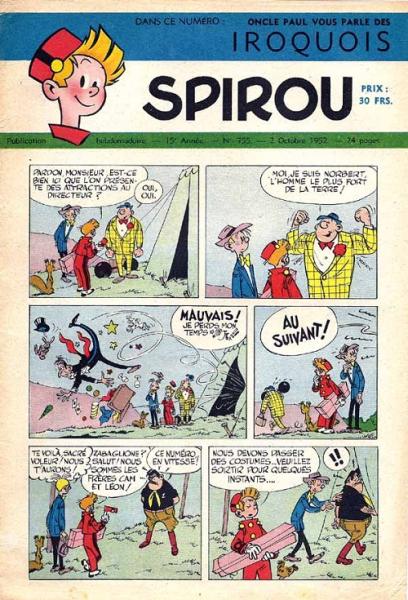 Spirou (journal) # 755 - 
