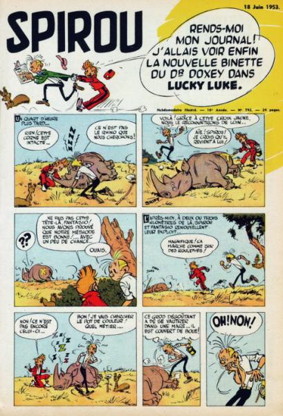 Spirou (journal) # 792 - 