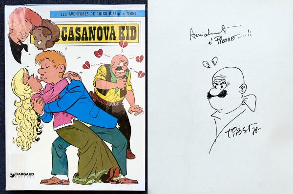 Chick Bill # 10 - Casanova kid + dédicace Tibet