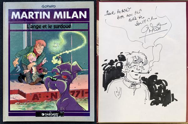 Martin Milan 2ème série # 12 - L'ange et le surdoué + dédicace Godard