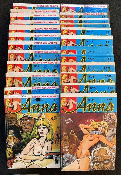 Anna # 0 - Collection complète 1 à 24