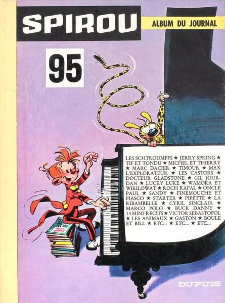 Spirou (recueils) # 95 - Album - 1381 à 1394 - avec mini récit