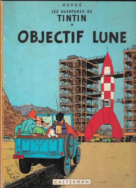 Tintin (une aventure de) # 16 - Objectif lune - B35 b