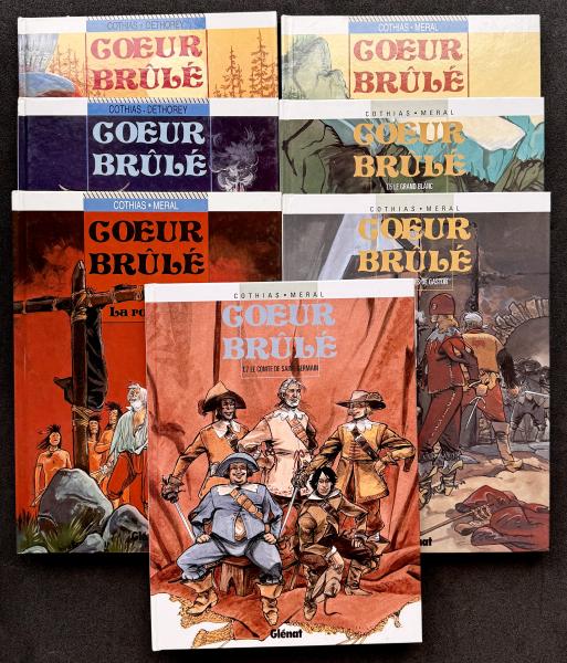 Coeur brûlé # 0 - Collection complète T1 à 7