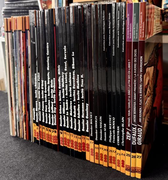 DBD (Les dossiers de la BD) # 0 - Collection complète T1 à 27 - avec magazine