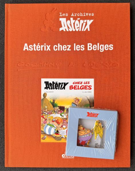 Astérix (Atlas - les archives) # 14 - Astérix chez les Belges + figurine