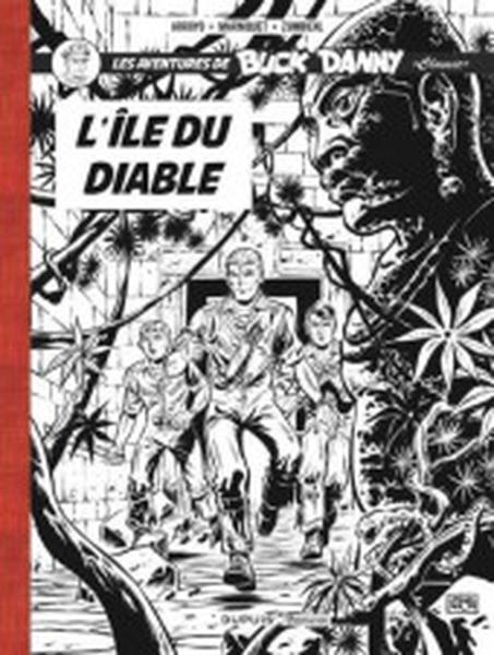 Buck Danny "Classic" # 4 - L'île du diable TL 800 ex. N&B