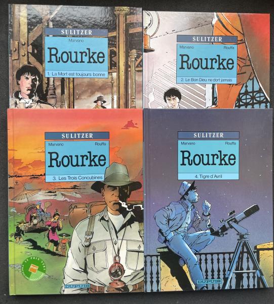 Rourke # 0 - Serie complete en 4 volumes en EO