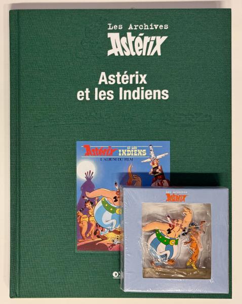 Astérix (Atlas - les archives) # 40 - Astérix et les indiens + figurine