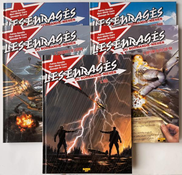 Les enragés du Normandie-Niemen # 0 - Collection complète T1 à 5 (T2 en TL)