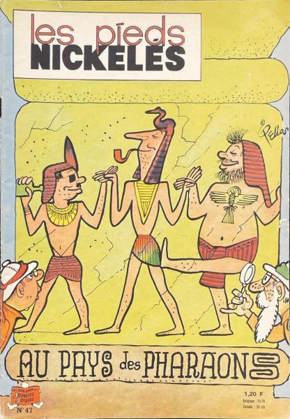 Les Pieds nickelés (série après-guerre) # 47 - Les Pieds nickelés au pays des pharaons