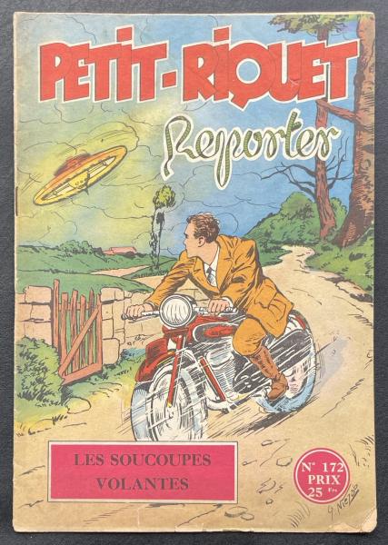 Petit-Riquet reporter # 172 - Les soucoupes volantes