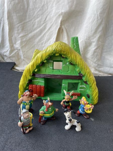 Astérix (divers) # 0 - Maison Astérix + 6 figurines