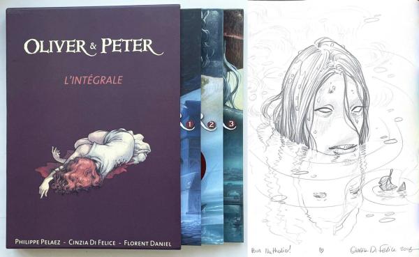 Oliver & Peter # 0 - Coffret triptyque TL + dédicace + ex-libris