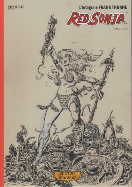 Red Sonja (l'intégrale Frank Thorne) # 1 - 1976-1977 - TL - édition sauvage