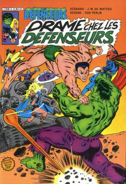 Les défenseurs (1ere série) # 8 - Drame chez les Défenseurs