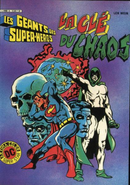 Les géants des super-héros (Arédit) # 4 - La clé du chaos