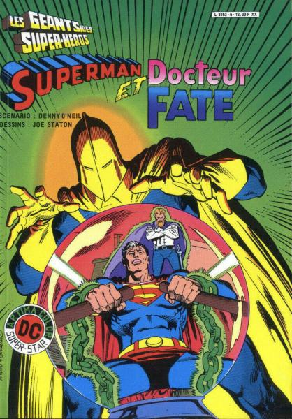 Les géants des super-héros (Arédit) # 6 - Superman et Docteur Fate