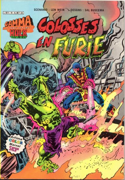 Hulk (3e Série - Arédit - Gamma) # 19 - Colosses en furie