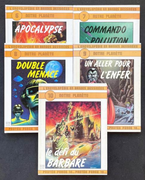 L'Encyclopédie en Bandes Dessinées # 0 - Collection Complète T.6 à 10