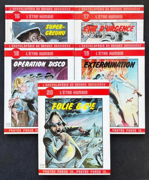 L'Encyclopédie en Bandes Dessinées # 0 - Collection Complète T.16 à 20