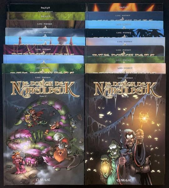 Le Donjon de Naheulbeuk # 0 - Collection Complète T.1 à 18 - T3 à 18 en EO